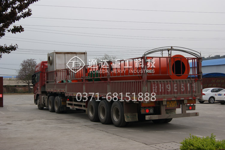 通達重工有機肥烘干機設備發貨忙 通達重工有機肥烘干機設備發貨忙